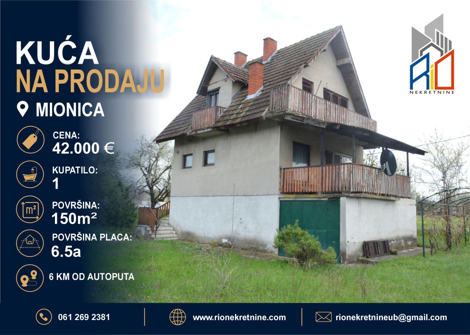 Kuća u Mionici