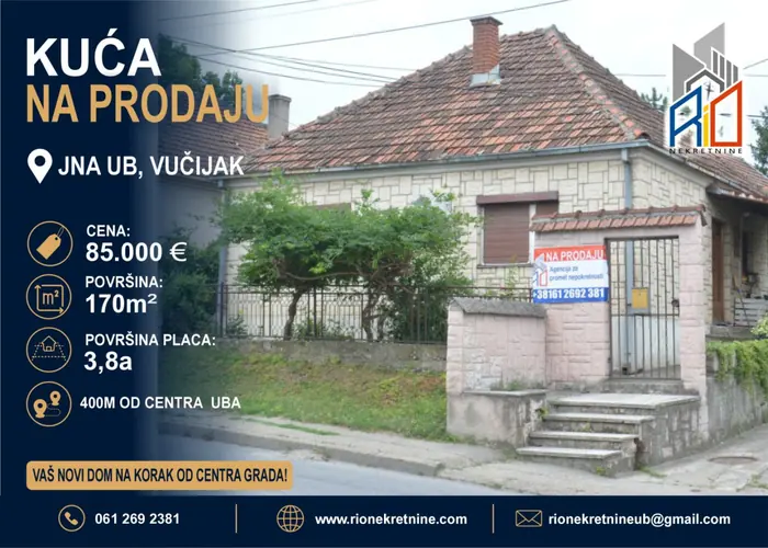 Useljive dve kuće u Ubu
