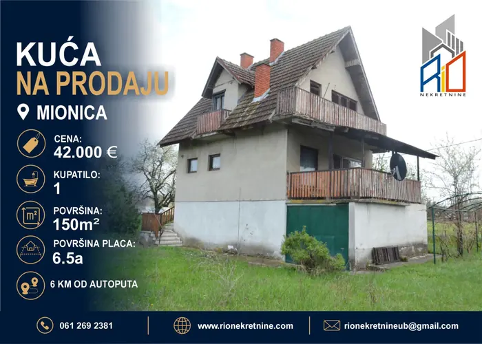 Kuća u Mionici